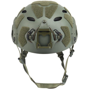 Nuprol Fast Railed SF Air Helmet Green - NPH004